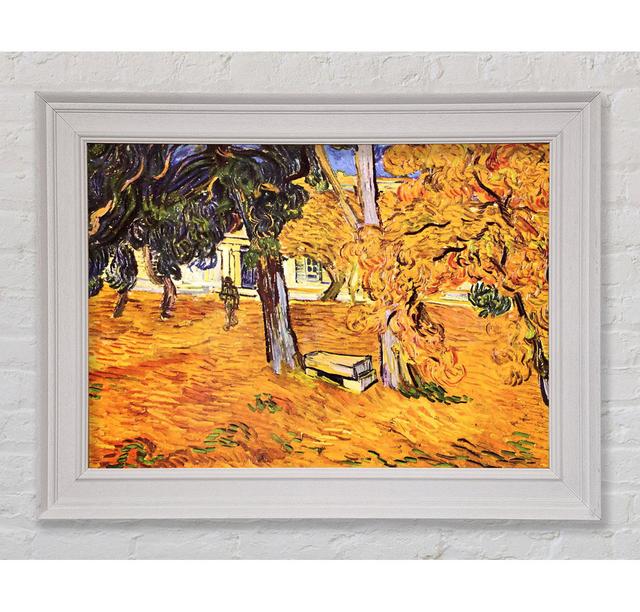 The Park Of St-Paul Hospital In Saint-Remy by Vincent Van Gogh - Single Picture Frame Art Prints August Grove Size: 29.7cm H x 42cm W on Productcaster.