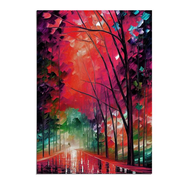 Vibrant Woodland Forest No.6 Alpen Home Format: Paper, Size: 29.7cm H x 21cm W, Matte Colour: No Matte on Productcaster.