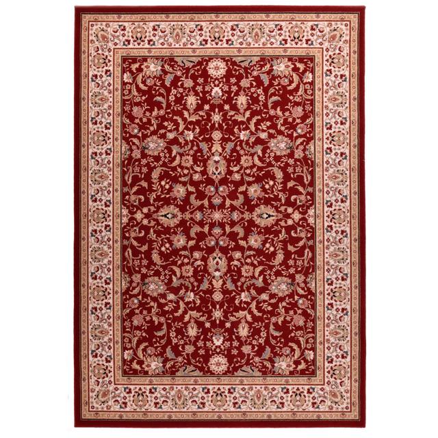 Red Area Rug Theko Rug Size: Rectangular 66 x 120cm on Productcaster.