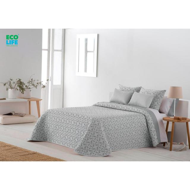 Turk Bedspread Isabelle & Max Colour: Grey, Size: 240 x 260 cm Bedspread on Productcaster.