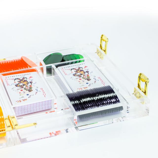 Acrylic Poker Game Set Aulica on Productcaster.