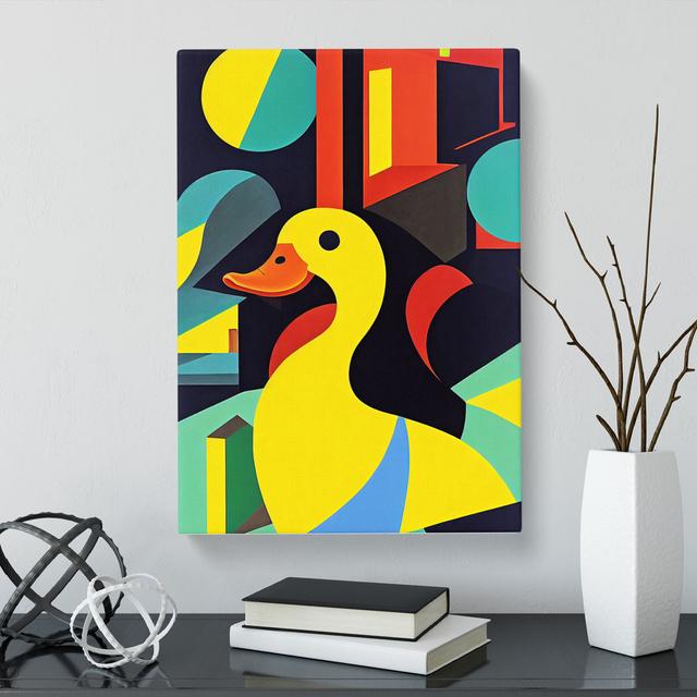 Odalis Duck Abstract Vol.4 - Wrapped Canvas Print Brambly Cottage Size: 50cm H x 35cm W x 3cm D on Productcaster.