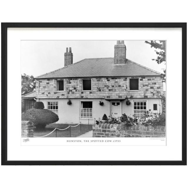 'Hunston, the Spotted Cow C1955' by Francis Frith - Picture Frame Photograph Print on Paper The Francis Frith Collection Size: 40cm H x 50cm W x 2.3cm on Productcaster.