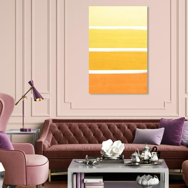 The Right Shade Of Yellow by Oliver Gal - Wrapped Canvas Print East Urban Home Size: 38.1 cm H x 25.4 cm W on Productcaster.