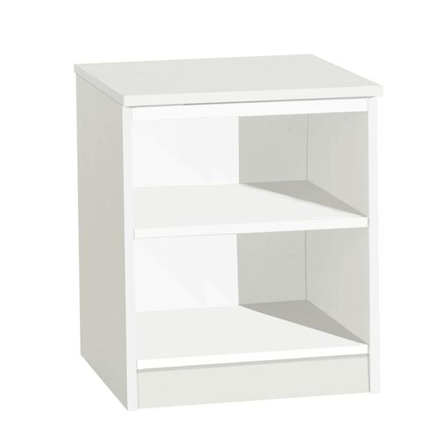 Brenae Bookcase Ebern Designs Colour: White on Productcaster.