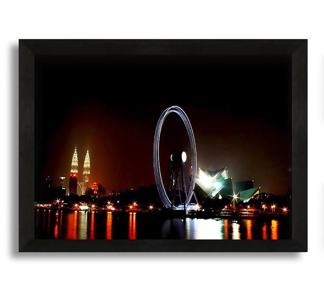 Single Picture Frame Art Prints Brayden Studio Format: Black Framed Canvas, Size: 30cm H x 42cm W x 10cm D on Productcaster.