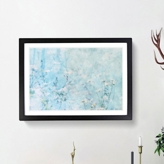 Pretty Flowers - Picture Frame Painting Print East Urban Home Size: 62cm H x 87cm W x 2cm D, Frame Option: Black Framed on Productcaster.