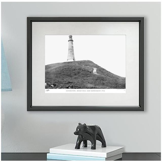 Ulverston, Hoad Hill and Monument 1912' - Picture Frame Photograph Print on Paper The Francis Frith Collection Size: 45cm H x 60cm W x 2.3cm D on Productcaster.