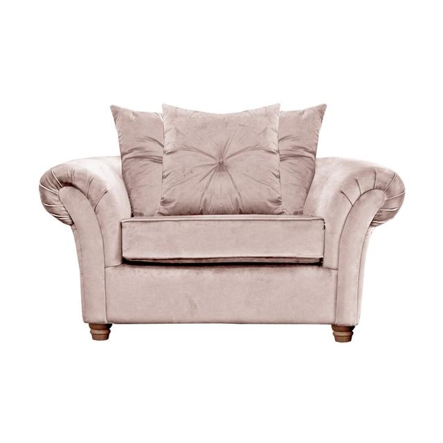 Zweiersofa Lila Mercer41 Polsterfarbe: Zartrosa on Productcaster.