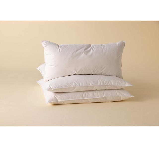 Hungarian Goose Feather Medium Support Pillow (Set of 2) Surrey Down on Productcaster.