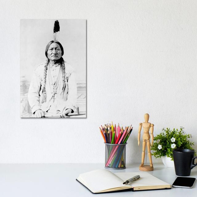 Sitting Bull, a Hunkpapa Lakota Tribal Chief by Stocktrek Images - Wrapped Canvas Art Prints ClassicLiving Size: 30.48cm H x 20.32cm W on Productcaster.