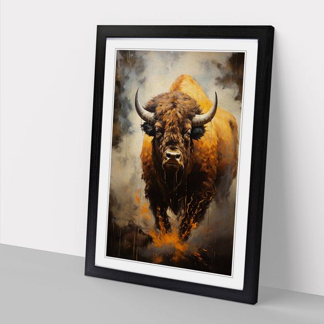 XYZ-FRM-V1223-2127 Print Natur Pur Format: Black Framed, Size: 34cm H x 25cm W x 2cm D on Productcaster.