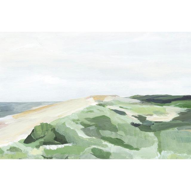 Coastline Greenery II - Wrapped Canvas Painting Highland Dunes Size: 81cm H x 122cm W on Productcaster.