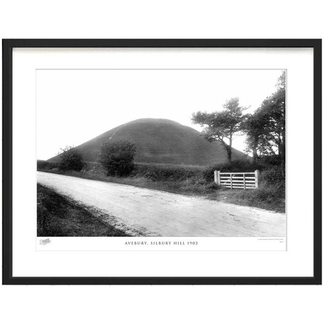 'Avebury, Silbury Hill 1902' - Picture Frame Photograph Print on Paper The Francis Frith Collection Size: 60cm H x 80cm W x 2.3cm D on Productcaster.