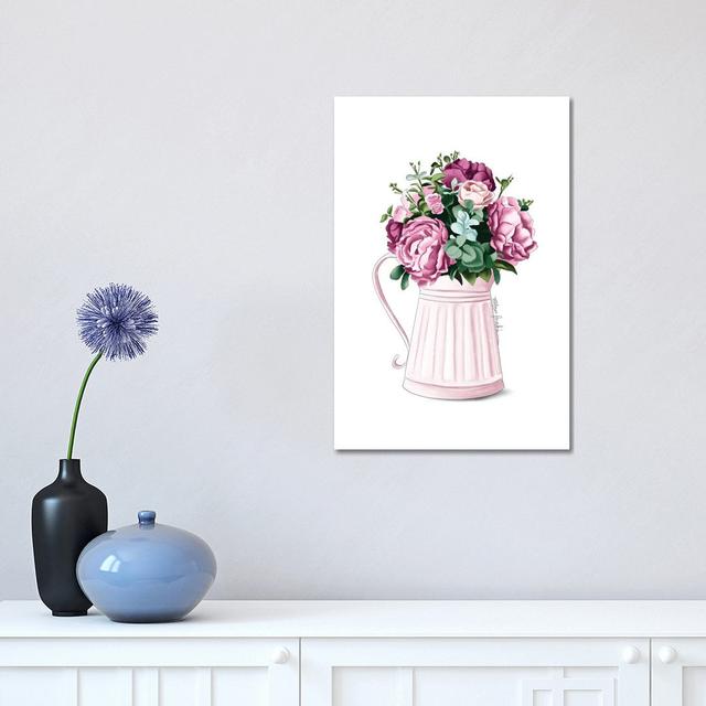 Farm Flowers by Elza Fouche - Wrapped Canvas Art Prints Rosalind Wheeler Size: 45.72cm H x 30.48cm W x 1.91cm D on Productcaster.