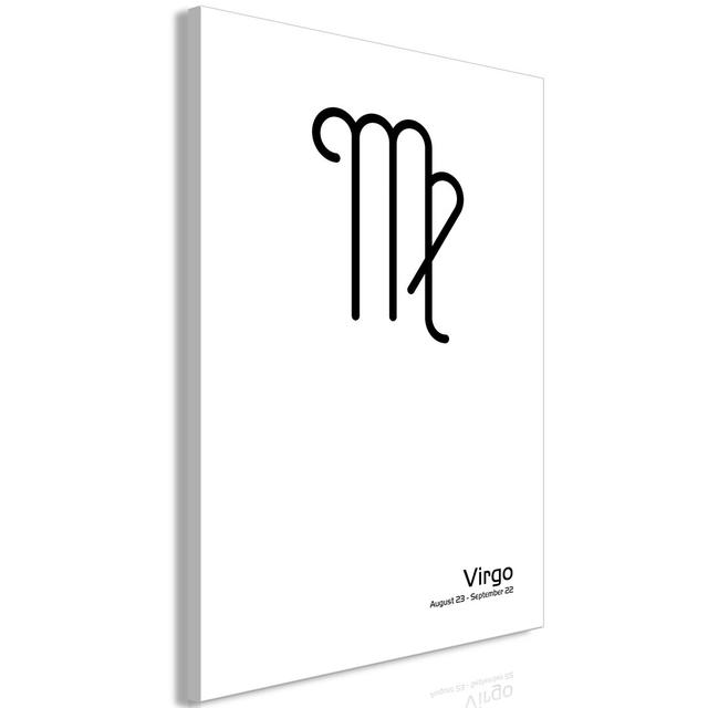 Virgo - Print on Canvas Latitude Run Size: 90cm H x 60cm W x 1.3cm D on Productcaster.