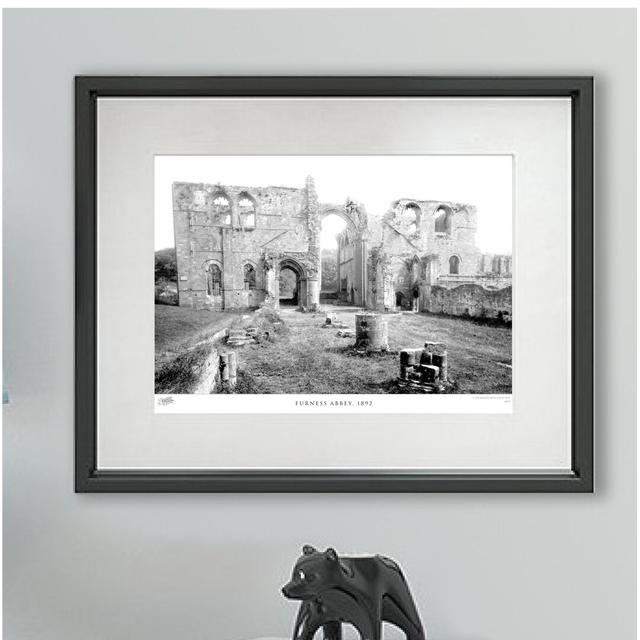 'Furness Abbey, 1892' by Francis Frith - Picture Frame Photograph Print on Paper The Francis Frith Collection Size: 45cm H x 60cm W x 2.3cm D on Productcaster.