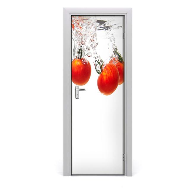 Tomaten im Wasser Türaufkleber Ebern Designs on Productcaster.