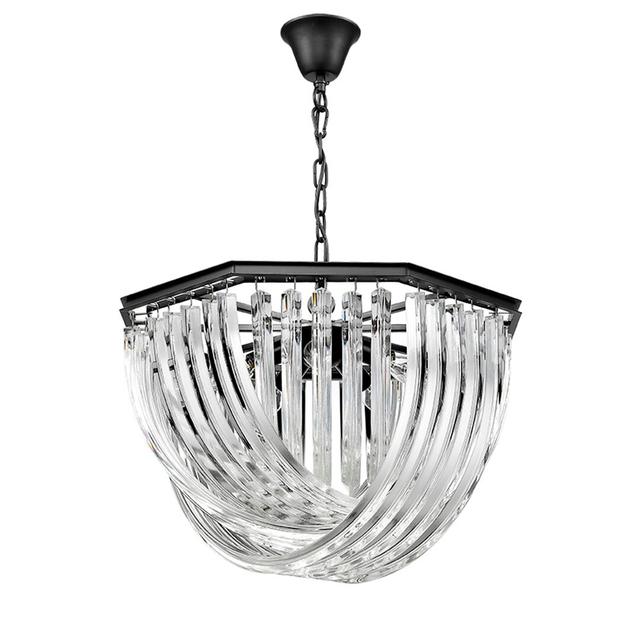 Sheila 5-Light Chandelier Mercer41 Shade Colour: Crystal on Productcaster.