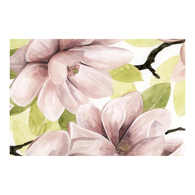 Magnolia Blush 2.88m x 2.88m Textured Matte Peel & Stick Wall Mural East Urban Home Size: 190cm L x 288cm W on Productcaster.