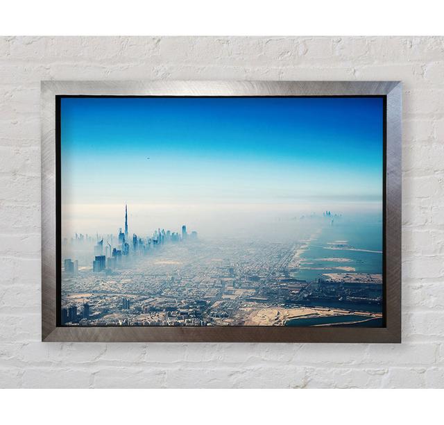 Mist of the Morning City Brayden Studio Size: 84.1cm H x 118.9cm W x 3.4cm D, Format: Silver Framed Paper on Productcaster.