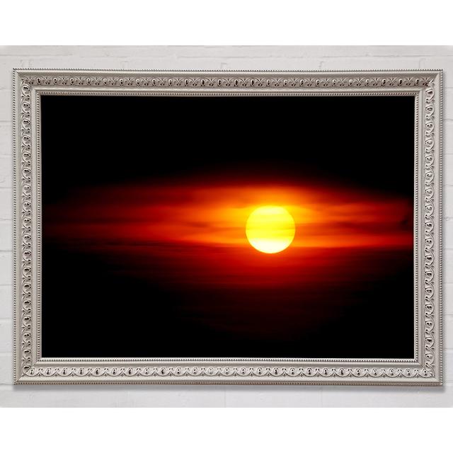 Energy Of The Sun - Single Picture Frame Art Prints Bright Star Size: 29.7cm H x 42cm W x 3cm D on Productcaster.