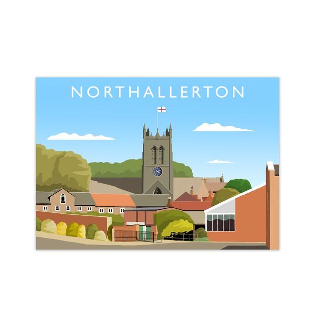 Northallerton Yorkshire by Richard O'Neill - Unframed Graphic Art Print on Paper 17 Stories Size: 59.4 cm H x 81.4 cm W on Productcaster.