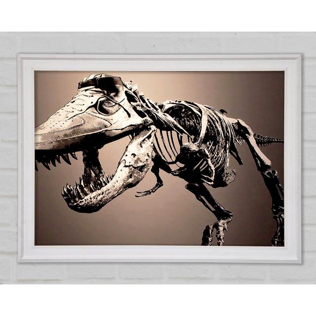 Tyrannosaurus Framed Print Bright Star Size: 42cm H x 59.7cm W x 1.5cm D on Productcaster.