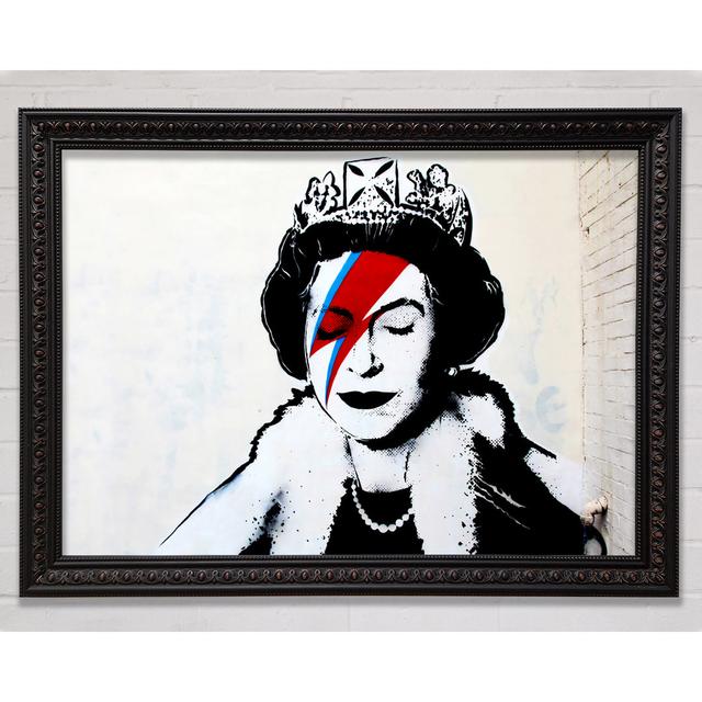 Queen Bowie - Single Picture Frame Art Prints Bright Star Size: 84.1cm H x 118.9cm W x 3cm D on Productcaster.