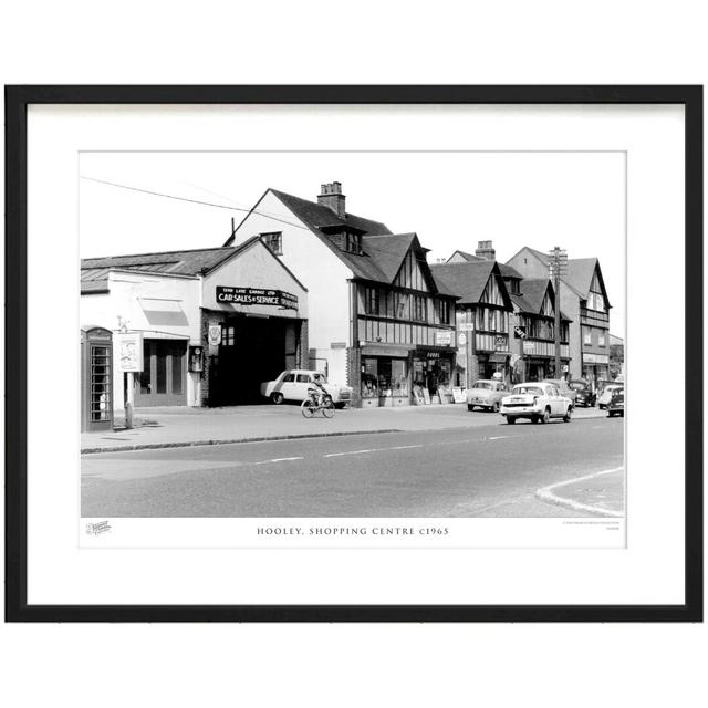 'Hooley, Shopping Centre C1965' by Francis Frith - Picture Frame Photograph Print on Paper The Francis Frith Collection Size: 60cm H x 80cm W x 2.3cm on Productcaster.