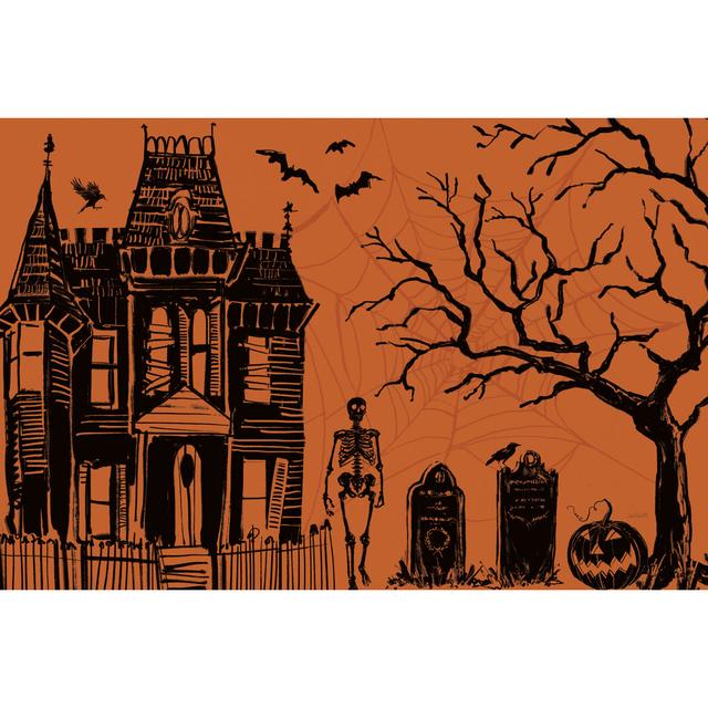 Haunted I by Anne Tavoletti - Wrapped Canvas Print The Seasonal Aisle Size: 81cm H x 122cm W x 3.8cm D on Productcaster.