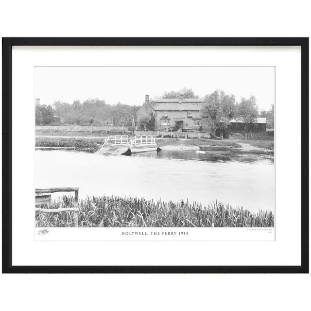 'Holywell, the Ferry 1914' by Francis Frith - Picture Frame Photograph Print on Paper The Francis Frith Collection Size: 45cm H x 60cm W x 2.3cm D on Productcaster.