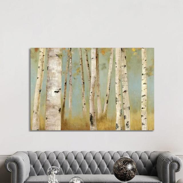 Eco I by Allison Pearce - Painting on Canvas Alpen Home Format: Wrapped Canvas, Size: 101.6cm H x 152.4cm W x 3.81cm D on Productcaster.