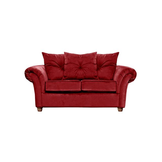 Zweiersofa Lila Mercer41 Polsterfarbe: Burgunderrot on Productcaster.