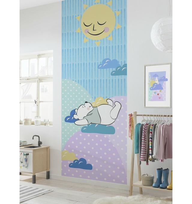 Winnie the Pooh Takes a Nap 2.8m x 1m Wall Mural Disney on Productcaster.