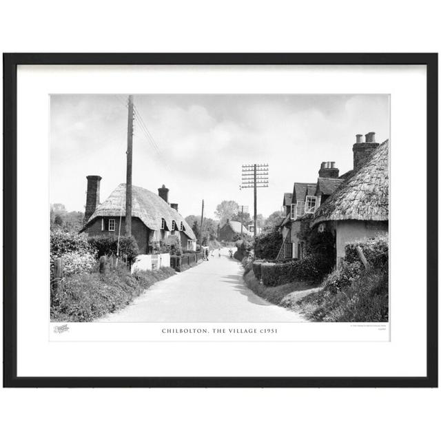 Newnham, High Street 1955 by Francis Frith - Single Picture Frame Print The Francis Frith Collection Size: 28cm H x 36cm W x 2.3cm D on Productcaster.