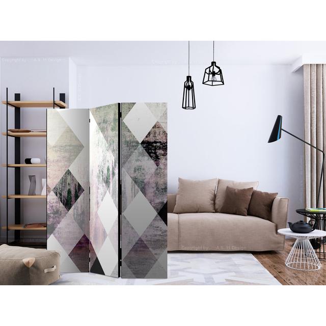 135cm W x 172cm H 3 - Panel Wood Folding Room Divider East Urban Home on Productcaster.