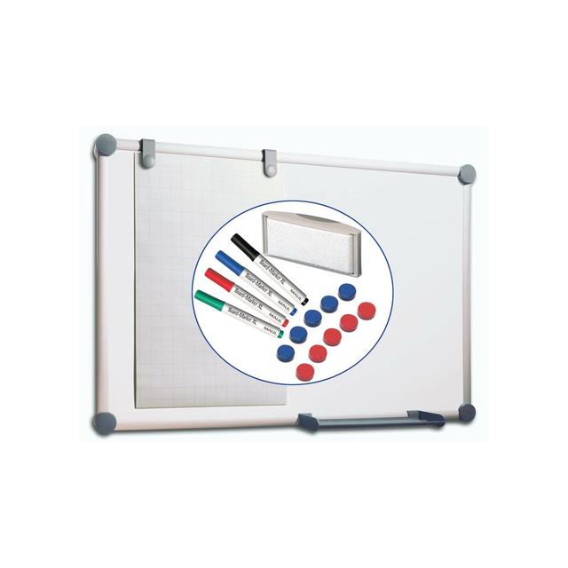 2000 Pro Whiteboard Symple Stuff Size: 90cm H x 120cm W on Productcaster.