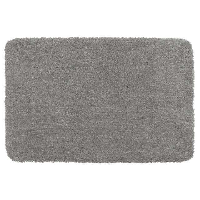 Kennedy Bath Mat Wenko Colour: Light Gray, Size: 60 x 90 cm on Productcaster.