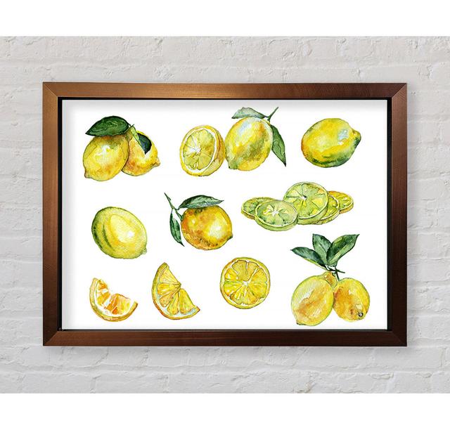 Gerahmtes Poster Just Lemons Bright Star Größe: 42cm H x 59,7cm B x 3,4cm T on Productcaster.