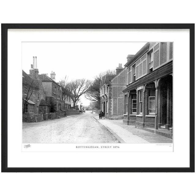 Rottingdean, Street 1896 by Francis Frith - Single Picture Frame Print The Francis Frith Collection Size: 45cm H x 60cm W x 2.3cm D on Productcaster.