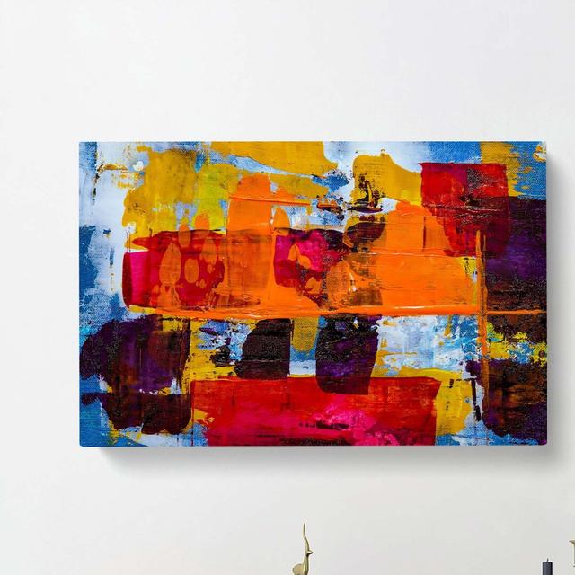 Abstract Art Painting Vol.125 by S.Johnson - Wrapped Canvas Painting Print East Urban Home Size: 50cm H x 76cm W x 3cm D on Productcaster.