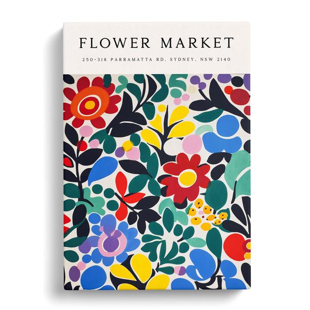 Sydney Flower Market Exhibition No.8 - Wrapped Canvas Print George Oliver Size: 91cm H x 60cm W x 3cm D on Productcaster.