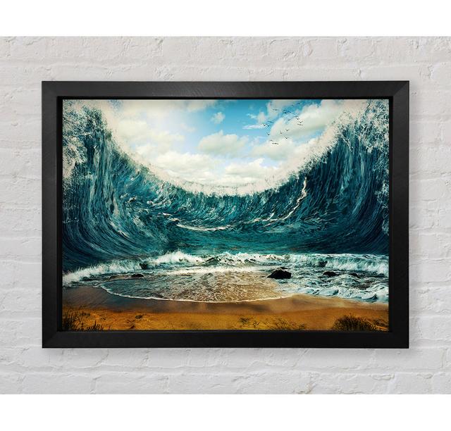 The Ocean Parts - Single Picture Frame Art Prints Bright Star Size: 59.1cm H x 84.1cm W x 3.4cm D on Productcaster.