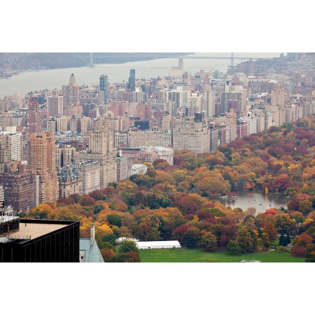 Central Park At Manhattan by JaysonPhotography - Wrapped Canvas Print 17 Stories Size: 51cm H x 76cm W on Productcaster.