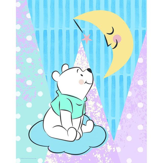 Poster Winnie the Pooh Moon Disney Format: 40 cm H x 50 cm B on Productcaster.