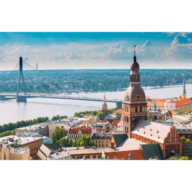 Riga Dome Cathedral by Bruev - Wrapped Canvas Print 17 Stories Size: 61cm H x 91cm W on Productcaster.