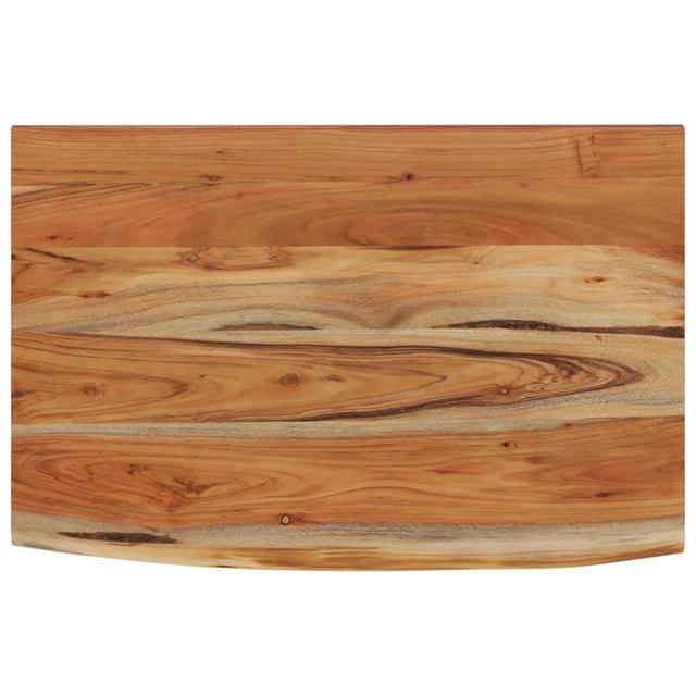 Alpen Home Wall Shelf 100X20x3.8 Cm Rectangular Solid Wood Acacia Alpen Home Size: 3.8cm H x 50cm W x 30cm D on Productcaster.