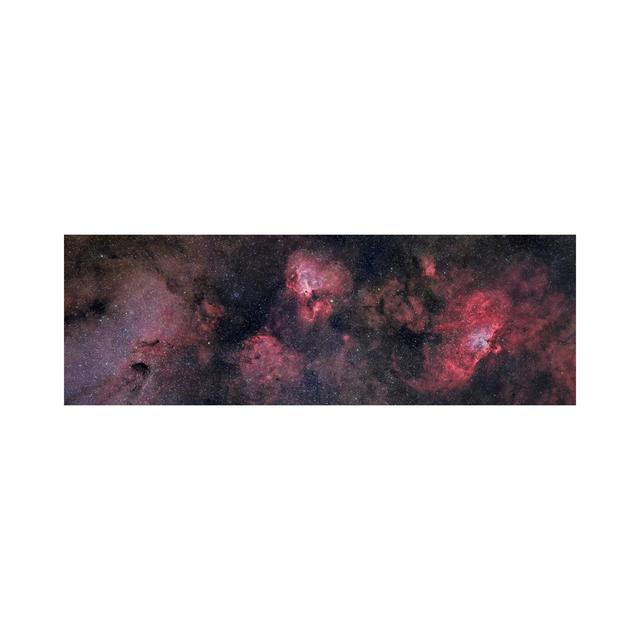 Panorama Near The Sagittarius Region Of Our Milky Way Galaxy by - Wrapped Canvas Panoramic Graphic Art Ivy Bronx Size: 30.48cm H x 91.44cm W x 3.81cm on Productcaster.