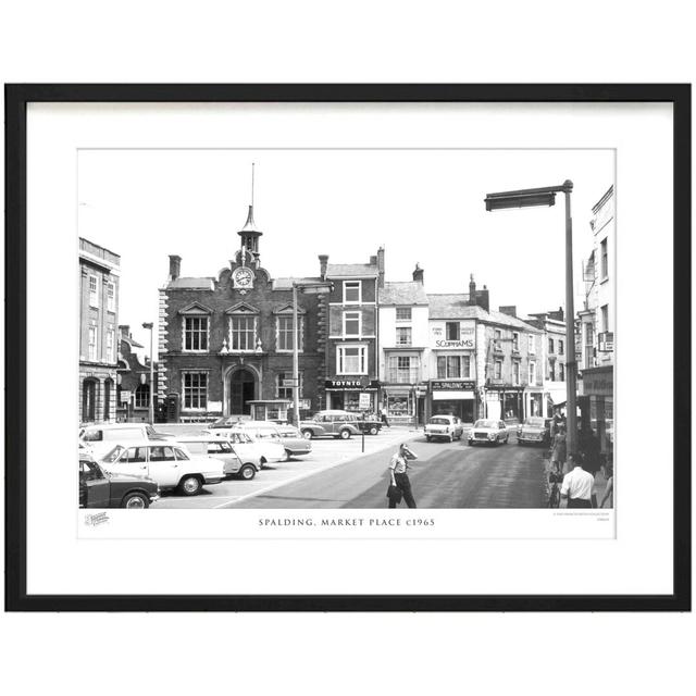 'Spalding, Market Place C1965' by Francis Frith - Picture Frame Photograph Print on Paper The Francis Frith Collection Size: 28cm H x 36cm W x 2.3cm D on Productcaster.